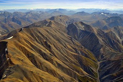 © Nathalie Neyrolles - Parc national de Kluane - Vue aérienne - Yukon - Canada Parc national de Kluane - Vue aérienne - Yukon - Canada