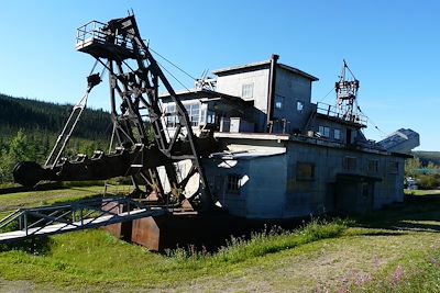Village de Dawson dans le Yukon - Canada