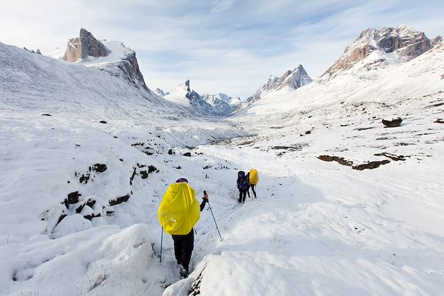 Ski de randonnée : Baffin, Traversée de la cordillère Arctique Voyage Baffin, Traversée de la cordillère Arctique
