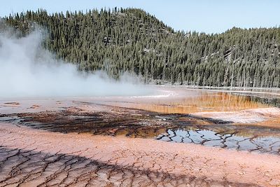 Grand Prismatic Spring - Parc national de Yellowstone - Wyoming - États-Unis
