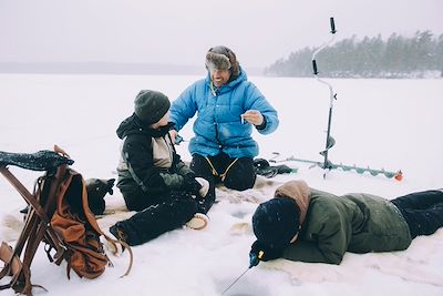 Pêche blanche (ou pêche sur glace) - Canada
