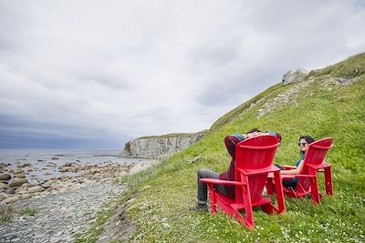  Moment de détente dans le Parc national du Gros-Morne - Terre-Neuve-et-Labrador - Canada
