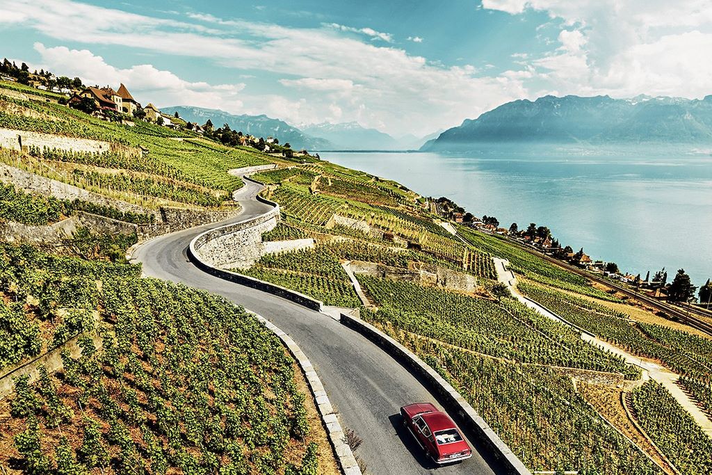 Voyage La route des lacs de Montreux à Lucerne à vélo 2