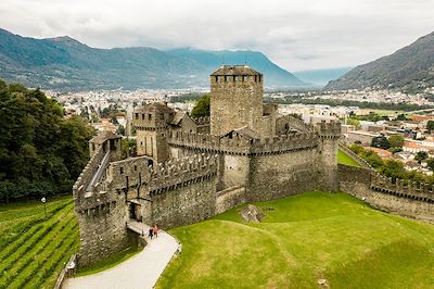 Château de Montebello - Bellinzona - Suisse