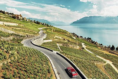 Voyage La route des lacs de Montreux à Lucerne à vélo 2