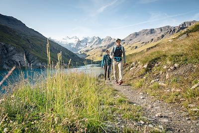 © David Carlier / Valais/Wallis Promotion - Lac de Moiry - Val d'Anniviers - Suisse Lac de Moiry - Val d'Anniviers - Suisse