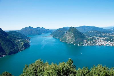 Lac Lugano - Canton du Tessin - Suisse