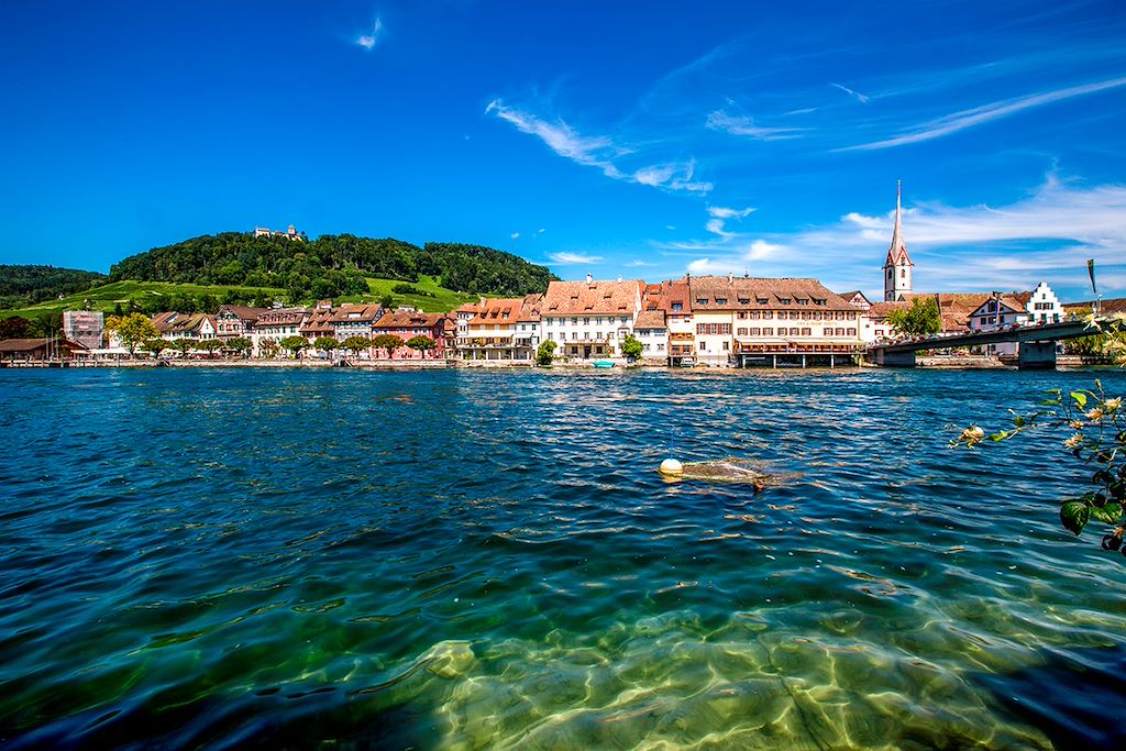 Image Les chutes du Rhin à vélo - Eurovelo 15 - Lac de Constance