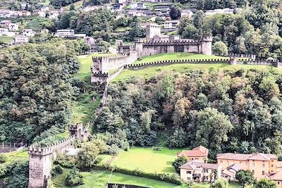 © Maël Moisan - Château de Bellinzone - Suisse Château de Bellinzone - Suisse
