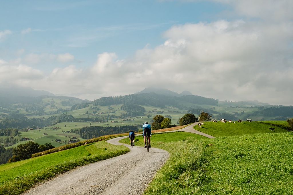 Image voyage gravel - alpes suisses - Parc Naturel du Gantrisch