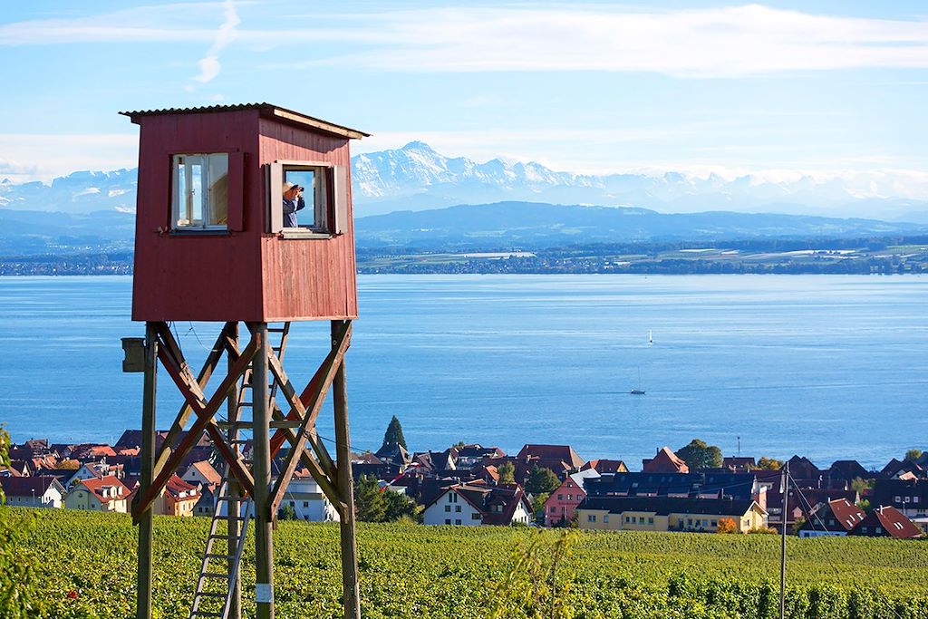 Image Lac de Constance en famille - Véloroute du Rhin - Bregenz