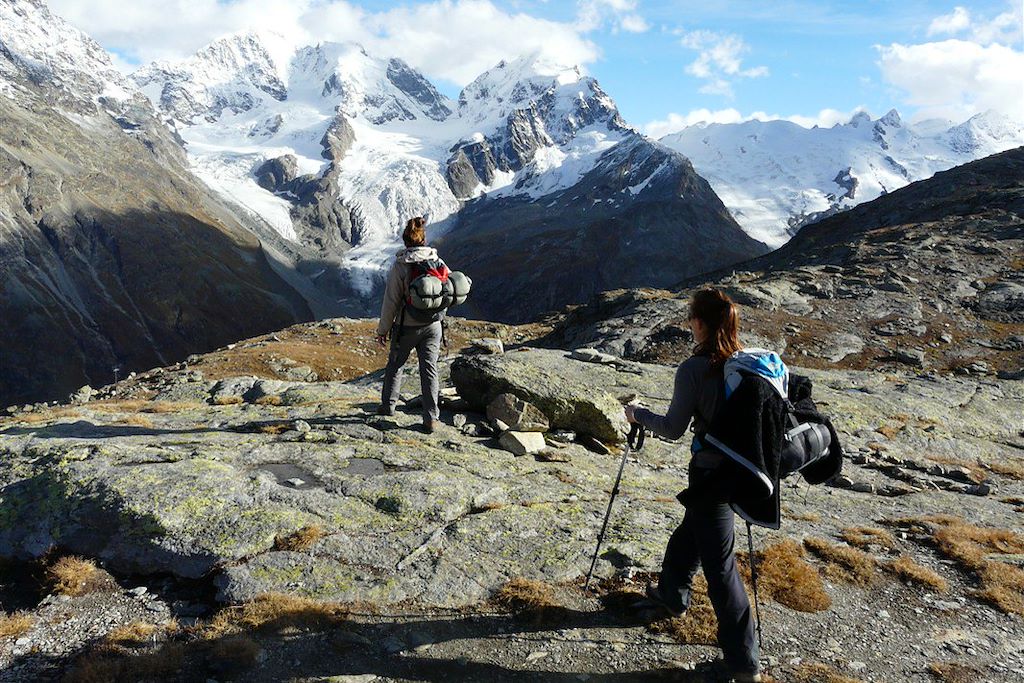 Image Rando Bernina - randonnée grisons lombardie