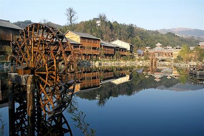 © Denis Chambon - Zhaoxing village Dong - Guizhou Zhaoxing village Dong - Guizhou