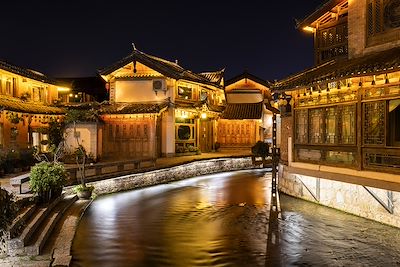 Lijiang de nuit - Chine
