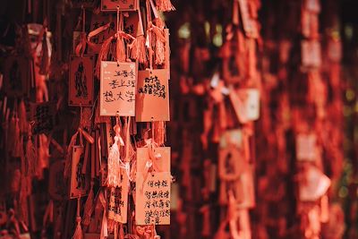 Jetons porte-bonheur -Temple confucéen - Jianshui - Province du Yunnan - Chine