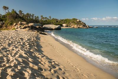 © Robert Harding / hemis.fr - Parc national de Tayrona - Caraïbes - Département de Magdalena - Colombie Parc national de Tayrona - Caraïbes - Département de Magdalena - Colombie