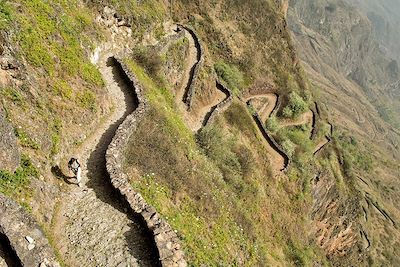 © GUIZIOU Franck / hemis.fr - Randonnée sur l'Ile de Santo Antao - Cap Vert Randonnée sur l'Ile de Santo Antao - Cap Vert