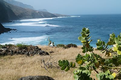 La côte entre Cruzinha et Ponta do Sol sur l'ile de Santo Antao - Cap Vert