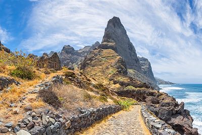 Côte nord de Santo Antao - Cap-Vert