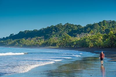 Plage Rincon de San Josecito à Drake - Parc national Corcovado - Costa Rica