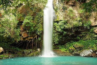 © Thomas Callens - Cascade de la Cangreja - Rincon de la Vieja - Costa Rica Cascade de la Cangreja - Rincon de la Vieja - Costa Rica