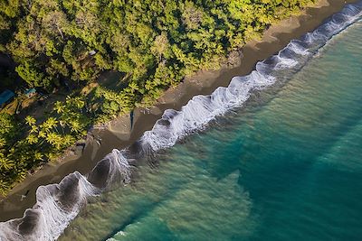 © Christophe Migeon - Plage - Parc national du Corcovado - Costa Rica Plage - Parc national du Corcovado - Costa Rica