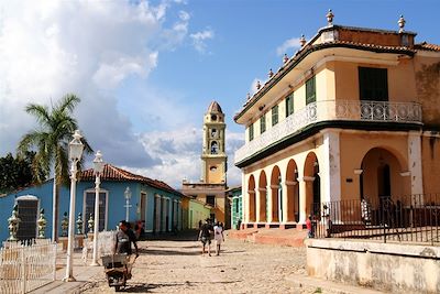 La Place Mayor à Trinidad - Cuba
