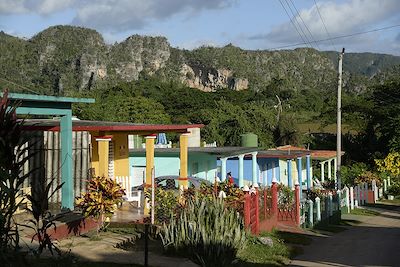 Petites maisons colorées - Cuba