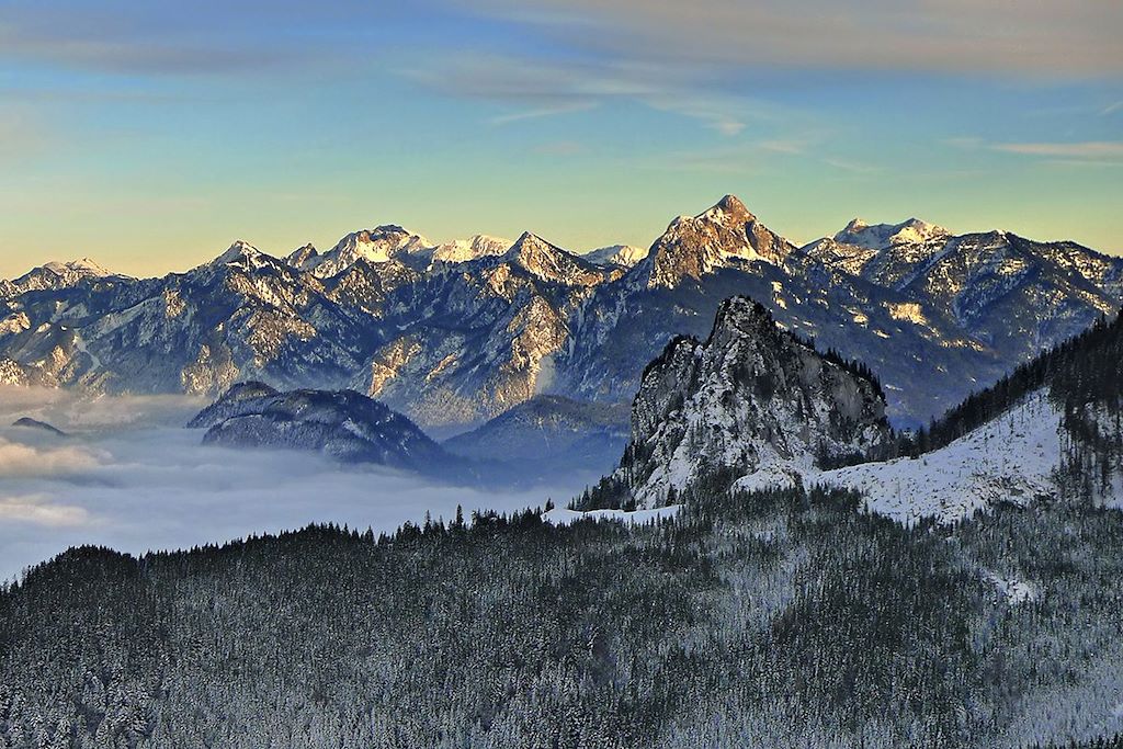 Voyage Panoramas sur les Alpes bavaroises