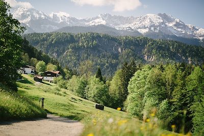 © Das Graseck - Das Graseck - Garmisch-Partenkirchen - Allemagne Das Graseck - Garmisch-Partenkirchen - Allemagne