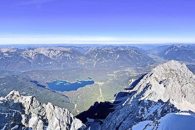 © Claudia Wallner - Panorama - Zugspitze - Bavière - Allemagne Panorama - Zugspitze - Bavière - Allemagne