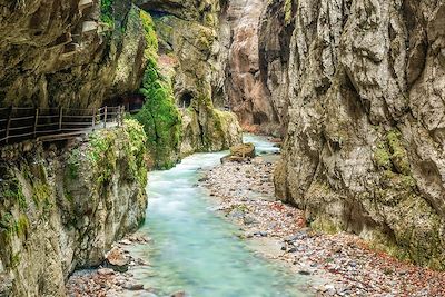 © Levi-Pascal Bohnacker / Alamy / Hemis - Gorge de Partnach - Bavière - Allemagne Gorge de Partnach - Bavière - Allemagne