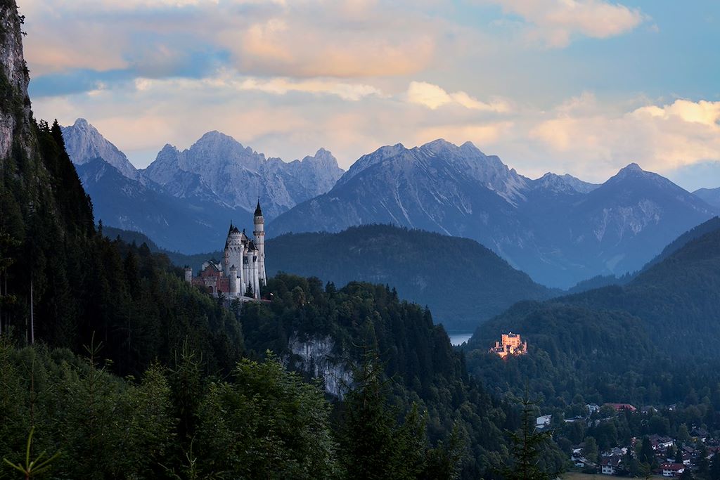 Image Randonnée massif du Wetterstein - Randonnée dans le massif du Karwendel - Chateaux de Louis II de Ba