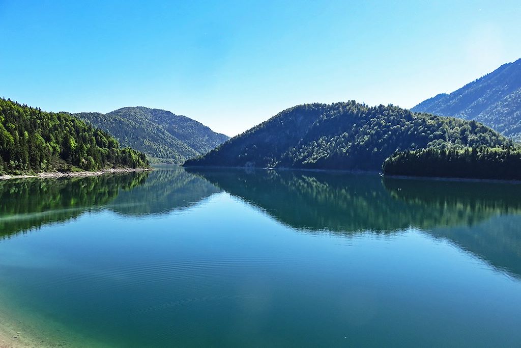 Image Lacs bavarois à vélo - Bavière en vélo - Isar à vélo