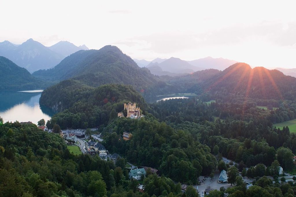 Image Randonnée Bavière - Randonnée Tyrol - Château Neuschwanstein - Alpes Bavaroises