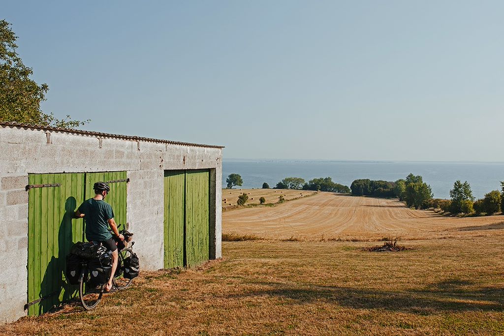Image île de Fionie à vélo - île d'Ærø à vélo