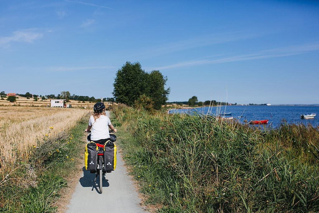 Image île de Fionie à vélo - île d'Ærø à vélo