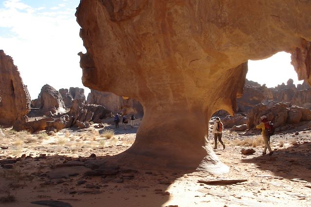 Randonnée avec chameau : Dunes et canyons des Ajjers Voyage Dunes et canyons des Ajjers