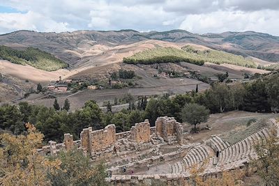 Amphithéâtre de Djemila - Algérie