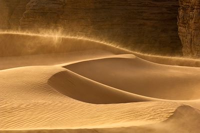 Dunes de l'erg Admer - massif du Tassili N'Ajjer - Algérie