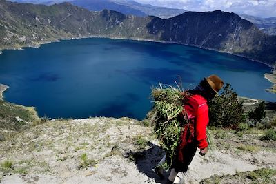 Lagune de Quilotoa - Equateur