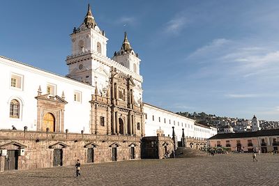 Eglise de San Francisco -  Plaza de San Francisco - Quito - Pichincha - Équateur