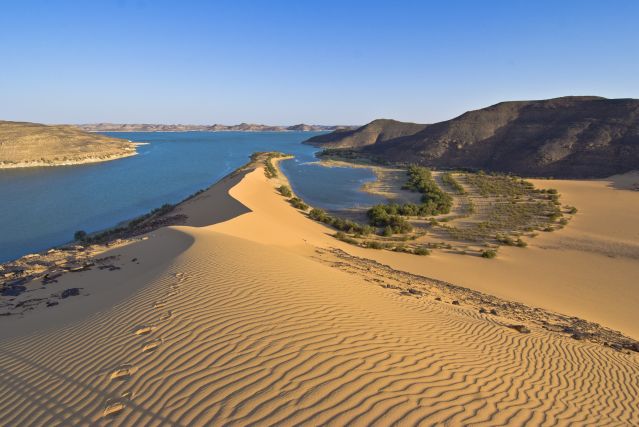 Image Navigation de charme sur le lac Nasser