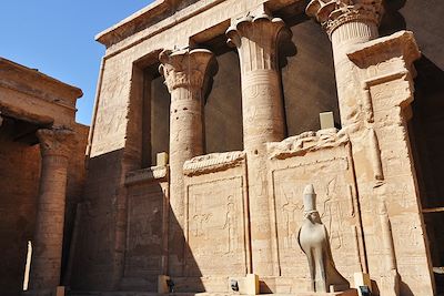 © Jean-David Mathieu - Temple d'Edfou - Edfou - Égypte Temple d'Edfou - Edfou - Égypte