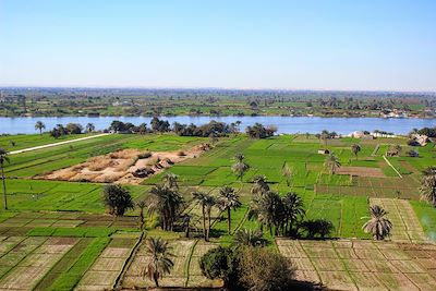 © HemikRania / iStock - Ferme agricole - Nil - Egypte Ferme agricole - Nil - Egypte