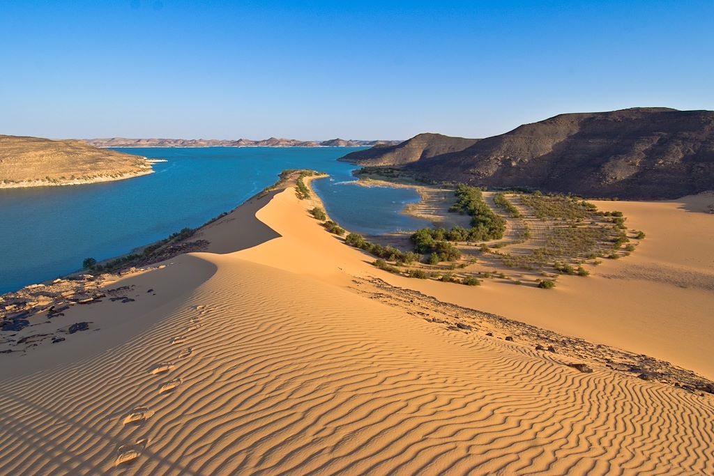 Image Voyage Lac Nasser - Visite D'Abu Simbel - Désert De Nubie