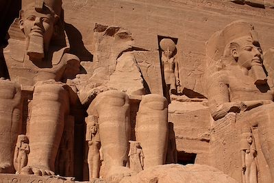 © Steven Mayor - Grand temple d'Abou Simbel - Egypte Grand temple d'Abou Simbel - Egypte