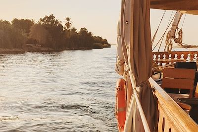 Bateau en Egypte 