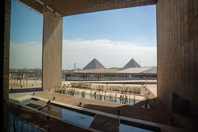 © Ismael Khalifa / Alamy / Hemis - Le Grand Musée Egyptien (GEM) - Caire - Egypte Le Grand Musée Egyptien (GEM) - Caire - Egypte