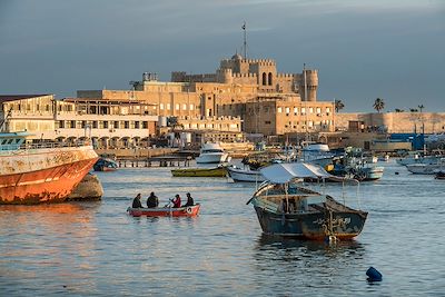 © DOZIER Marc / hemis.fr - La Corniche - Alexandrie - Egypte La Corniche - Alexandrie - Egypte
